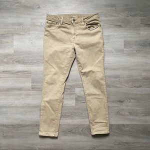 AE Men’s Tan Skinny Jeans 34x30